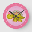 Search for dinosaur nursery clocks Pink