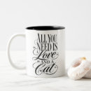 Search for all you need is mugs Typography