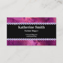 Search for rhinestone business cards Glam