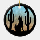 Search for coyote christmas tree decorations Southwest