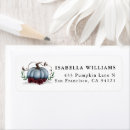 Search for blue rustic return address labels Fall