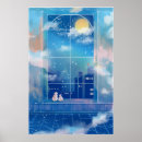 Search for autumn moon posters Rabbit