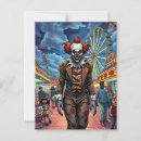 Search for scary creepy postcards Clown