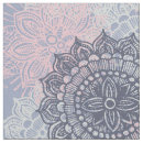Search for mandala pattern fabric Blue