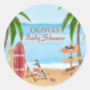 Search for vintage surfing stickers Tropical