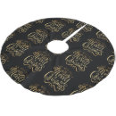 Search for black and gold tree skirts Festive