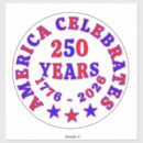 Search for 250 bumper stickers Semiquincentennial