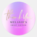 Search for birthday greeting stickers Purple