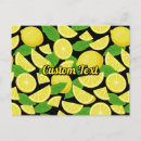 Search for lemon postcards Food