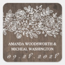 Search for lacy wedding stickers Lace