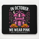Search for cancer awareness mousepads In october