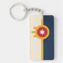 Search for oklahoma key rings Flag