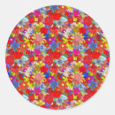 Search for red yellow blue green stickers Purple
