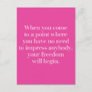 Search for freedom quotes postcards Typography