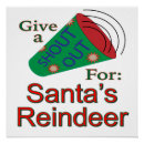 Search for santa reindeer posters Merry christmas