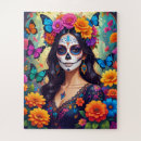Search for day of the dead puzzles Flowers