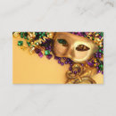 Search for mardi gras business cards Festive