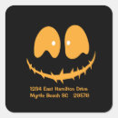 Search for black pumpkin face stickers Black and orange