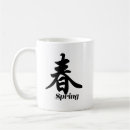Search for chinese character mugs Black