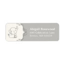 Search for adorable baby shower return address labels Elephant