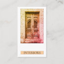 Search for door business cards Vintage