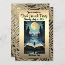 Search for book launch cards invites Author