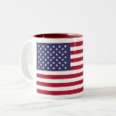 Search for red and white flag mugs Stripes