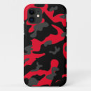 Search for red camouflage iphone cases Black