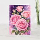 Search for pink background cards Floral