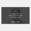 Search for marcus aurelius stickers Philosophy