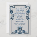 Search for swirls bridal shower invitations Grey
