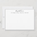 Search for black white note cards Classic