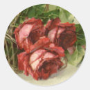 Search for victorian red roses stickers Antique