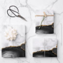 Search for black and white marble wrapping paper Stone