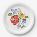 Search for folk art plates Floral