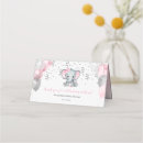 Search for elephant place cards Girl