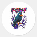 Search for funny crow bird stickers Rooster