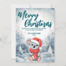 Search for santa koala cards Festive