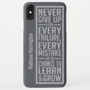 Search for persistence phone cases Typography