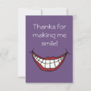 Search for smiling thank you cards Thanks