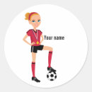 Search for female soccer player stickers Athlete