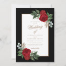 Search for red black and white gold invitations Calligraphy