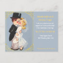 Search for funny bride and groom cartoon invitations Budget