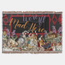 Search for alice wonderland blankets Mad hatter