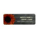 Search for sunflower address labels weddings Barn wood