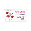 Search for free return address labels Patriotic