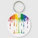 Search for rainbow paint key rings Pride