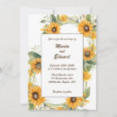 Search for sun flower wedding invitations Summer