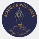 Search for yoga instructor stickers Namaste