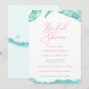 Search for fuchsia bridal shower invitations Watercolor